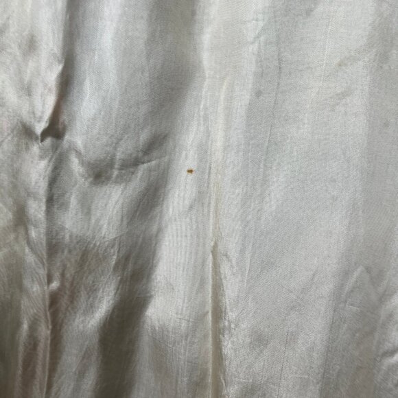 Antique Vintage Silk Kimono Robe Duster Cardigan House Coat Handmade Embroidered - Picture 10 of 13